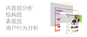 内容层分析结构层表现层用户行为分析